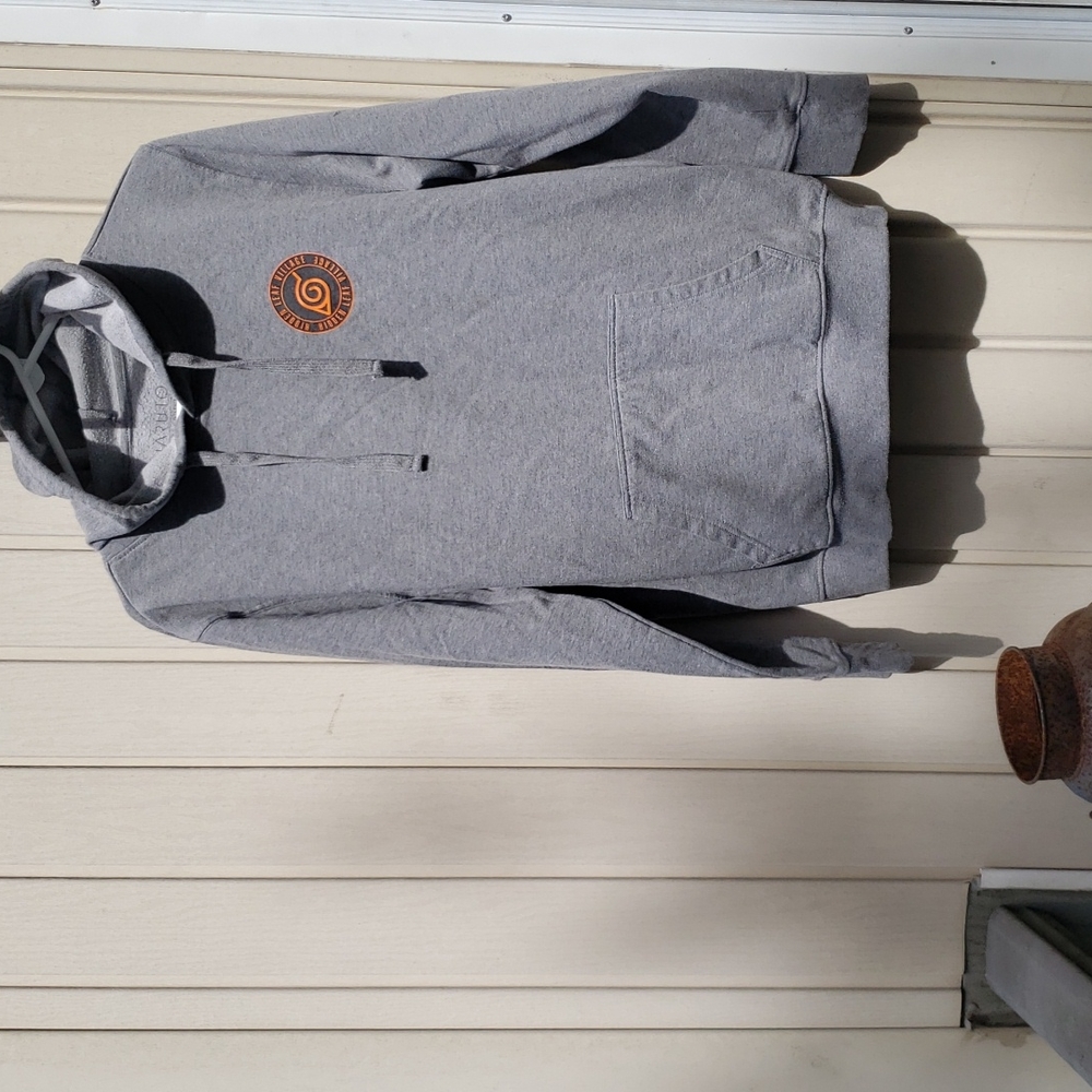 Naruto Shippuden Gray Hoodie